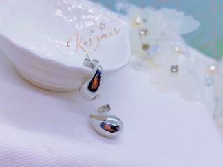 Mini gotas plateadas
