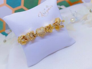 Pulsera charms corazon
