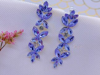 Aretes butterlila