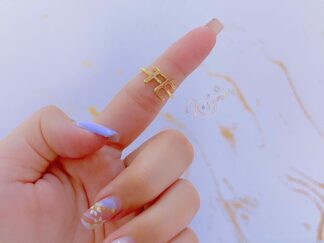 Anillo fe liso