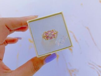Anillo rose crystal