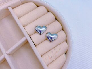 Topos plata corazón
