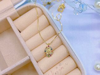 Cadena virgen “ Oro laminado”