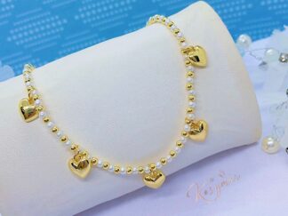 Gargantilla corazones