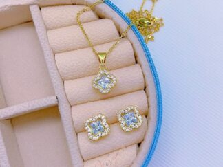 Set Cristal trébol
