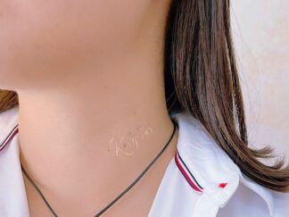 Set corazón cuero