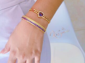 Pulsera + pulso Morado