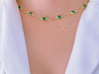 chokers corazón
