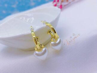 Pendientes Pearl Heart