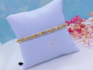 Pulsera tres oros