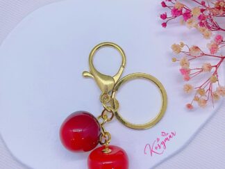 Llavero cerezas pequeñas