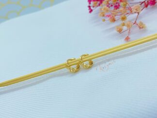 Candongas círculos Oro Laminado