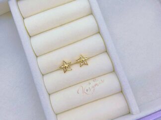Topos estrella Oro Laminado