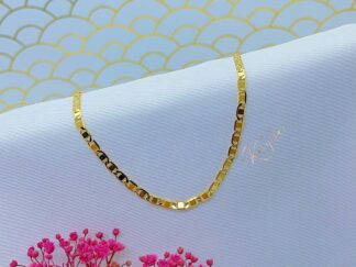 Cadena caballero Oro Laminado