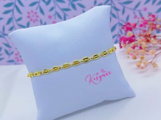 Pulsera Café delgada