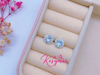 Topos zircones - Plata Ley 925