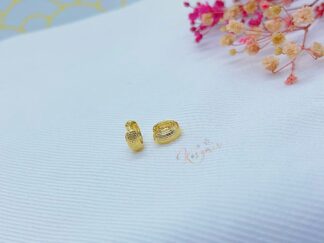 Mini candongas Oro Laminado