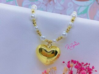 Collar corazon radiante