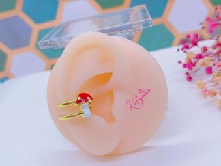 Ear cuff honguito