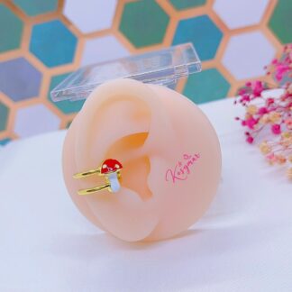 Ear cuff honguito