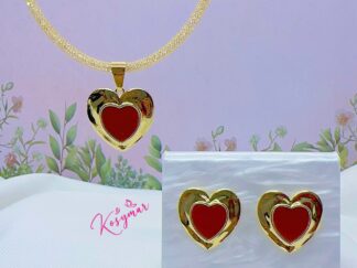 Set de corazon encendido