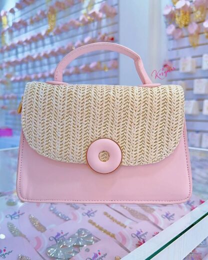 Bolso flor de fique