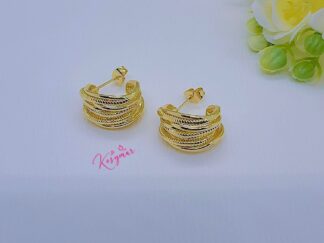 Aretes trazos de brillo