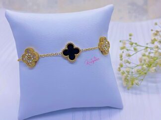 Pulsera Trébol Doble