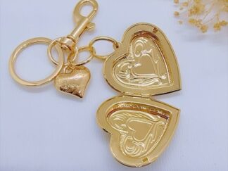 Llavero Relicario corazón