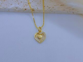 Cadena Doble Corazón