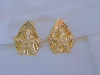 Aretes Estrella Coral
