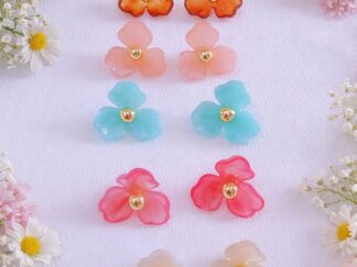 Aretes Flor Carey
