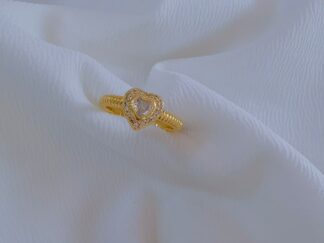 Anillo Corazón
Oro Laminado