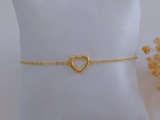 Pulsera Love 
Oro Laminado