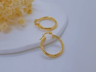 Candongas Oro laminado