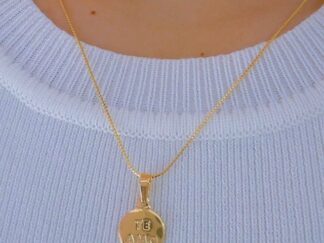 Cadena Te Amo
Oro Laminado