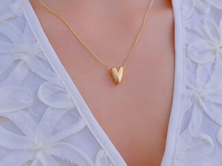 Cadena Corazón Lisa