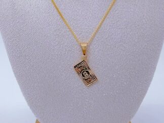 Cadena Dólar 
*Oro Laminado