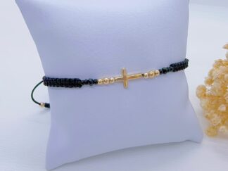 Pulsera Cruz 
*Oro Laminado