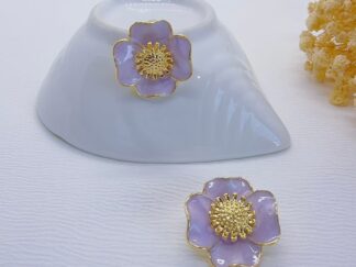 Aretes Flor