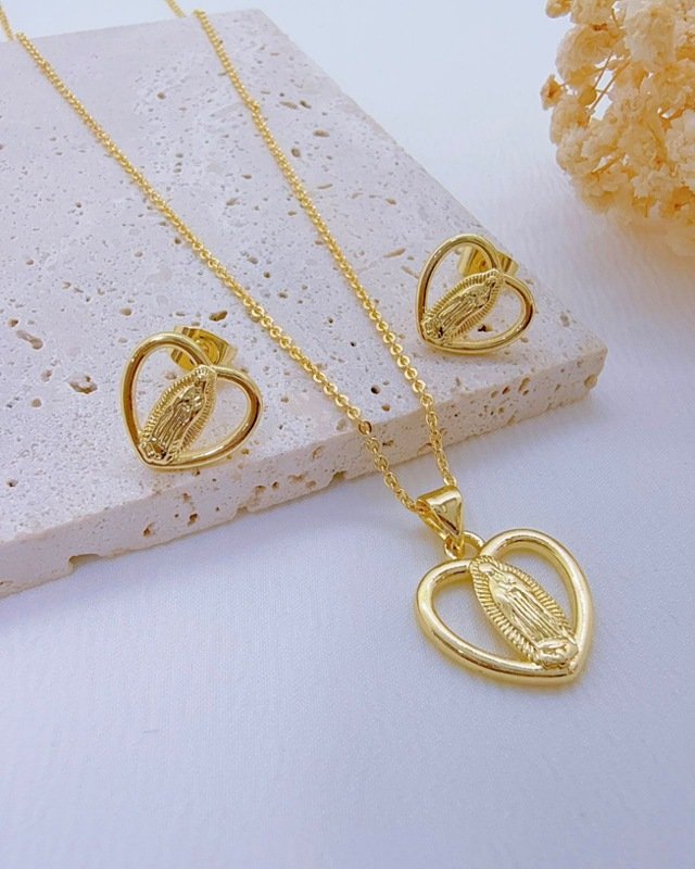 Set Corazón Religioso