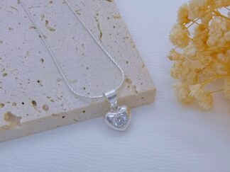 Cadena Corazón
*Plata Ley 925