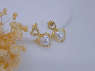 Aretes Perlados