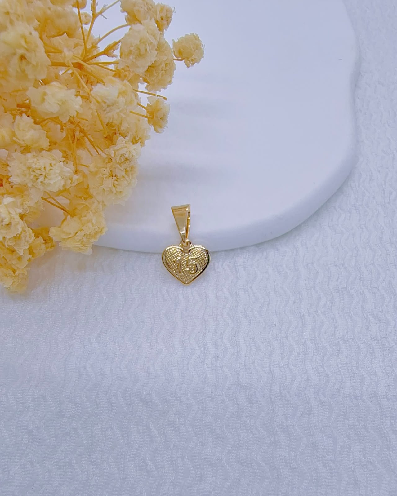 Dije Corazón Mini
*Oro Laminado