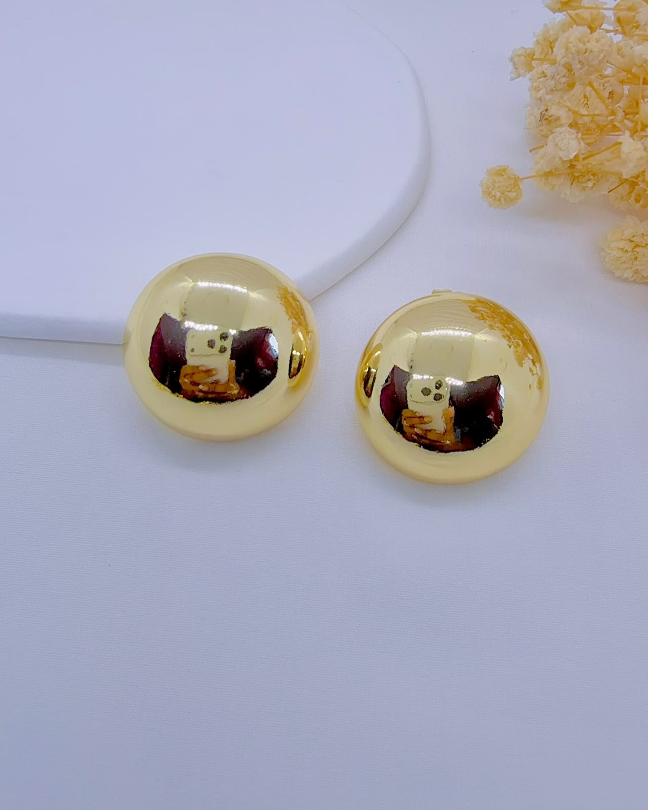 Aretes Boton