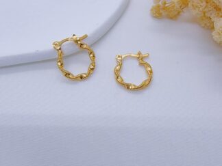 Candongas Tornado
*Oro Laminado