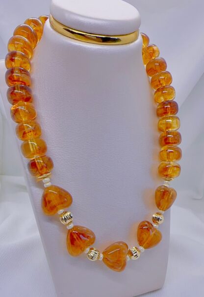 Collar Corazones